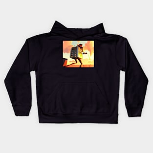 Breakfast On The Run Kids Hoodie